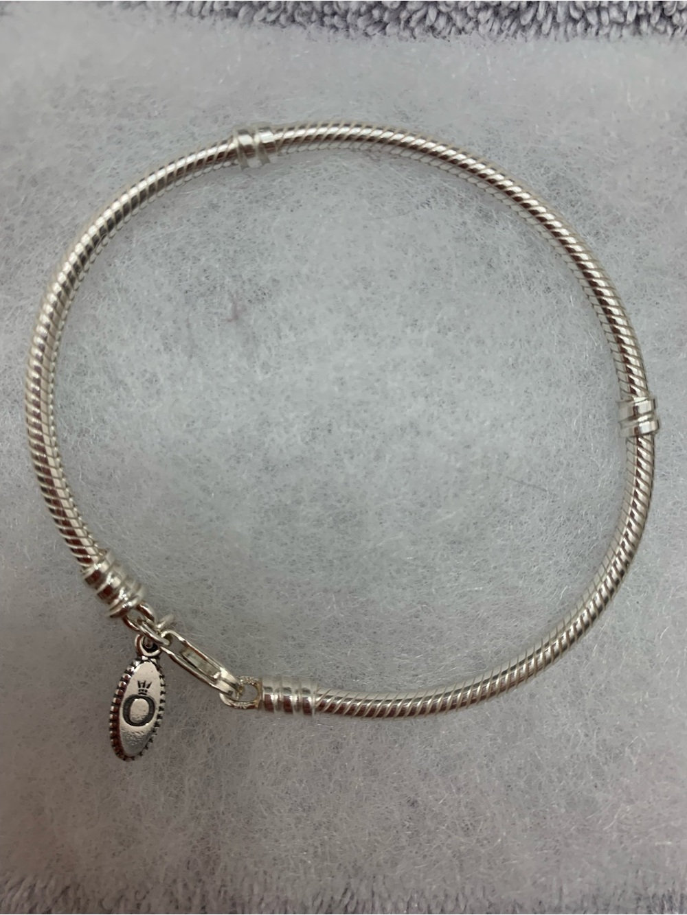 Pandora Sterling Silver Snake Chain Bracelet - Silver